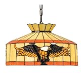 16W Victory Eagle Swag Pendant Ceiling Fixture
