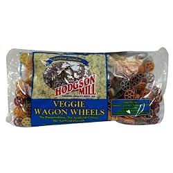 Hodgson Mill Whole Wheat Veggie Wagon Wheels, 12-Ounce Packages (Pack of 12)