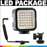 Polaroid Premium Package: Polaroid Studio Series Rechargeable 36 LED Light  ....