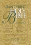 KJV Holy Bible Giant Print Reference Gold Edition