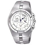 Seiko Men's SNL001 Arctura Kinetic Chronograph Watch