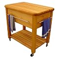 Grand Work Center Kitchen Island - Natural