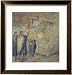 The Baker's Shop, from the Casa Del Panettiere in Pompeii Framed Art Poster Print, 25x26
