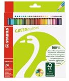 Produkt-Bild: STABILO GREENcolors 24er Etui - FSC-zertifizierte Buntstifte