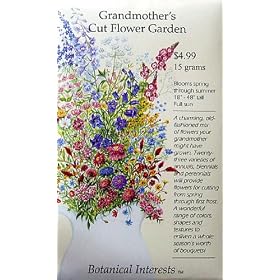 Grandmother's Cut Flower Garden Seed Mix