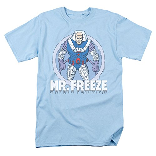 DC/MR FREEZE - Short Sleeve ADULT T-Shirt - LIGHT BLUE