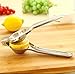 Lemon Squeezer, Stainless Steel Lemon Juicer, Large Bowl Citrus Fruit Squeezer, Sturdy Lime Squeezer, Anti-Corrosive Manual Lime Juicer