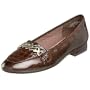 Annie Shoes Women's Mattie Flat,Brown/Brown Croc,10 M US