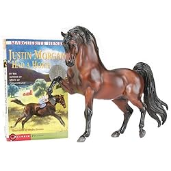 Breyer Traditional Justin Morgan with Book