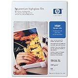 HP C3837A Premium High Gloss Film White A4 230Gr 50Sh