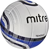 Mitre Tensile 1 OP Size 5 Soccer Ball, Blue/White/Black