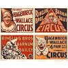 Vintage Ringling Bros. and Barnum & Bailey Circus Ad (clowns) Poster - 13x19