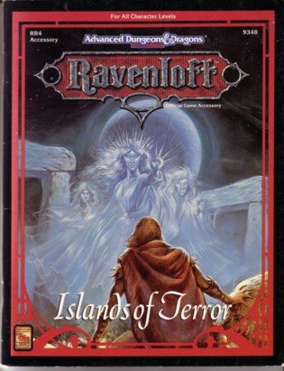 Cover image : Islands of Terror (Ravenloft Advanced Dungeons & Dragons, 2nd Edition, Rr4 Accessory 9348)