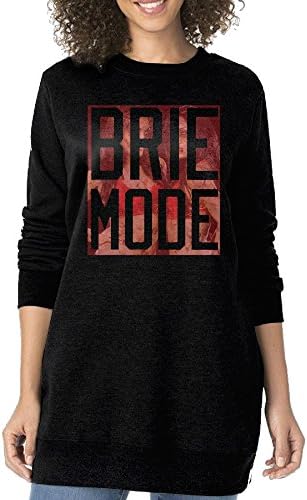 Women The Bella Twins Brie Bella Brie Mode O-neck Long Sweatshirt