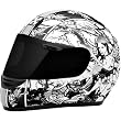 SparX Good Vs. Evil S-07 Limited Edition Street Motorcycle Helmet