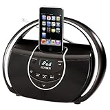 Jensen JISS-100 Portable iPod MP3 Docking Speaker Station w/AM FM Radio