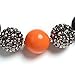 Vcmart Chunky Bubblegum Beads Beaded Necklace for Little Girls, Teens, & Moms