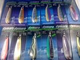 LOT of 12 Assorted Colors Laser Fishing Spoons Trolling Casting Salmon Pike Trout Bass Glow 4