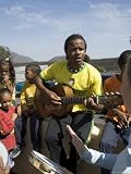 Musical Event at Local School in the Volcanic Caldera, Fogo (Fire), Cape Verde Islands, Africa Art Photographic Poster Print by R H Productions, 12x16