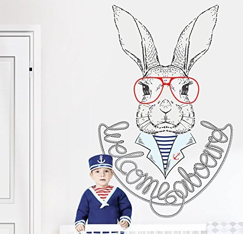 Nursery Wall Decals - Welcome aboard - Standard Size