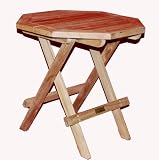 Outdoor Living : Arbora Octagonal Folding Side Table
