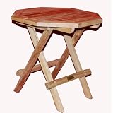 Arbora Octagonal Folding Side Table by Arbora