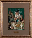 The Puppeteer by Bob Byerley 22x26 Gallery Quality Framed Fine Art Print Children Painting Picture