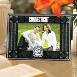 UNC Charlotte - Art Glass Horiz Frame