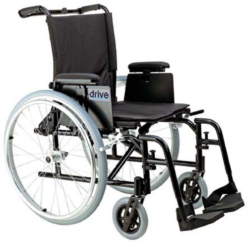 Drive Cougar Ultralight Aluminum 18 Wheelchair Desk Arms Swing Legs