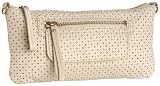 Linea Pelle Dylan Perforated Leather Cross-Body Clutch