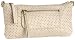 Linea Pelle Dylan Perforated Leather Cross-Body Clutch