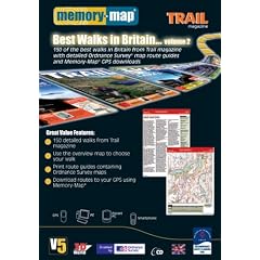 Memory Map 150 Best Walks In Britain From Trail Magazine [Import]
