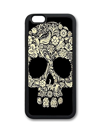 Fantastic Faye PC Material Skull Cute Hot Selling Top Quality Special Design Fire Flowers Motobike Guitar Cell Phone Cases For iPhone 6 No.6