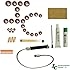Instrument Clinic Alto Saxophone Pad Installation Kit, with Leak Light