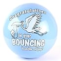 "Congratulations on Your Bouncing Bundle of Joy" Gift Ball (Standard 9" Size)