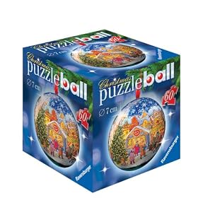 Puzzleball Christmas Ornament - Village