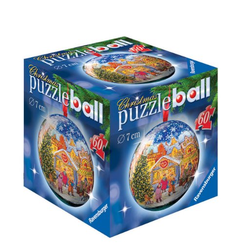Puzzleball Christmas Ornament - Village