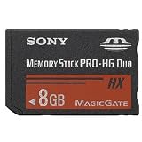 Sony 8 GB PRO-HG Duo HX Memory Stick MSHX8A (Black)