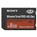 Sony 8 GB PRO-HG Duo HX Memory Stick MSHX8A (Black)