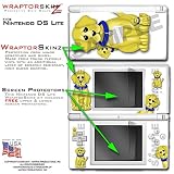 Nintendo DS Lite Puppy Dogs on White WraptorSkinz Skin Kit by TuneTattooz TM