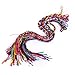 9pcs Braided Woven Threaded Friendship Bracelets Ankle Bracelet Party Favor Jewelry