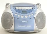 SANYO CDラジオカセットレコーダー (ブルー) PH-PR63(L)