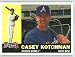 Casey Kotchman / Los Angeles Angels - 2009 Topps Heritage Card # 3 - MLB Baseball Trading Card in Screwdown!