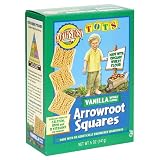 Earth's Best Tots Arrowroot Square, Vanilla, 5-Ounce Units (Pack of 6)