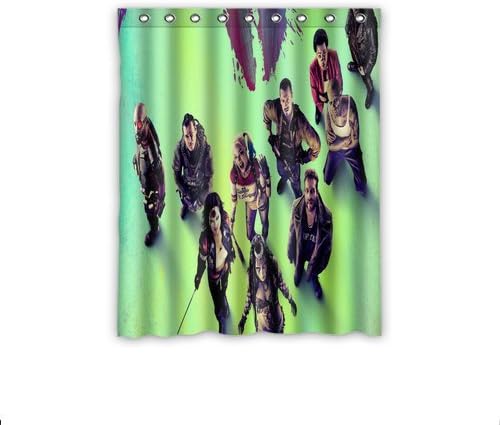 Daniellestore Custom Personalized Suicide Squad Blackout Window Curtains/drape/Panels/Treatment Polyester 52 x 63 inches(One Piece)