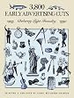 3,800 Early Advertising Cuts: Deberny Type Foundry