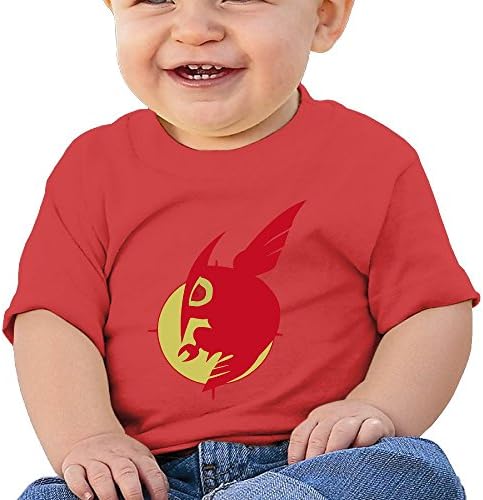 H2HY Night Raid Logo Akame Ga Kill Cotton Crew Neck Unisex-Baby T-shirt For 6-24 Months Baby 6 M Red