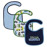 3Pk Feeder Bib Grandma