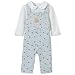 Classic Pooh Newborn Girls' 2-pc. Overall Set - Blue
