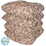 Tullipa 4 Piece Patio Furniture Chair Cushion Set